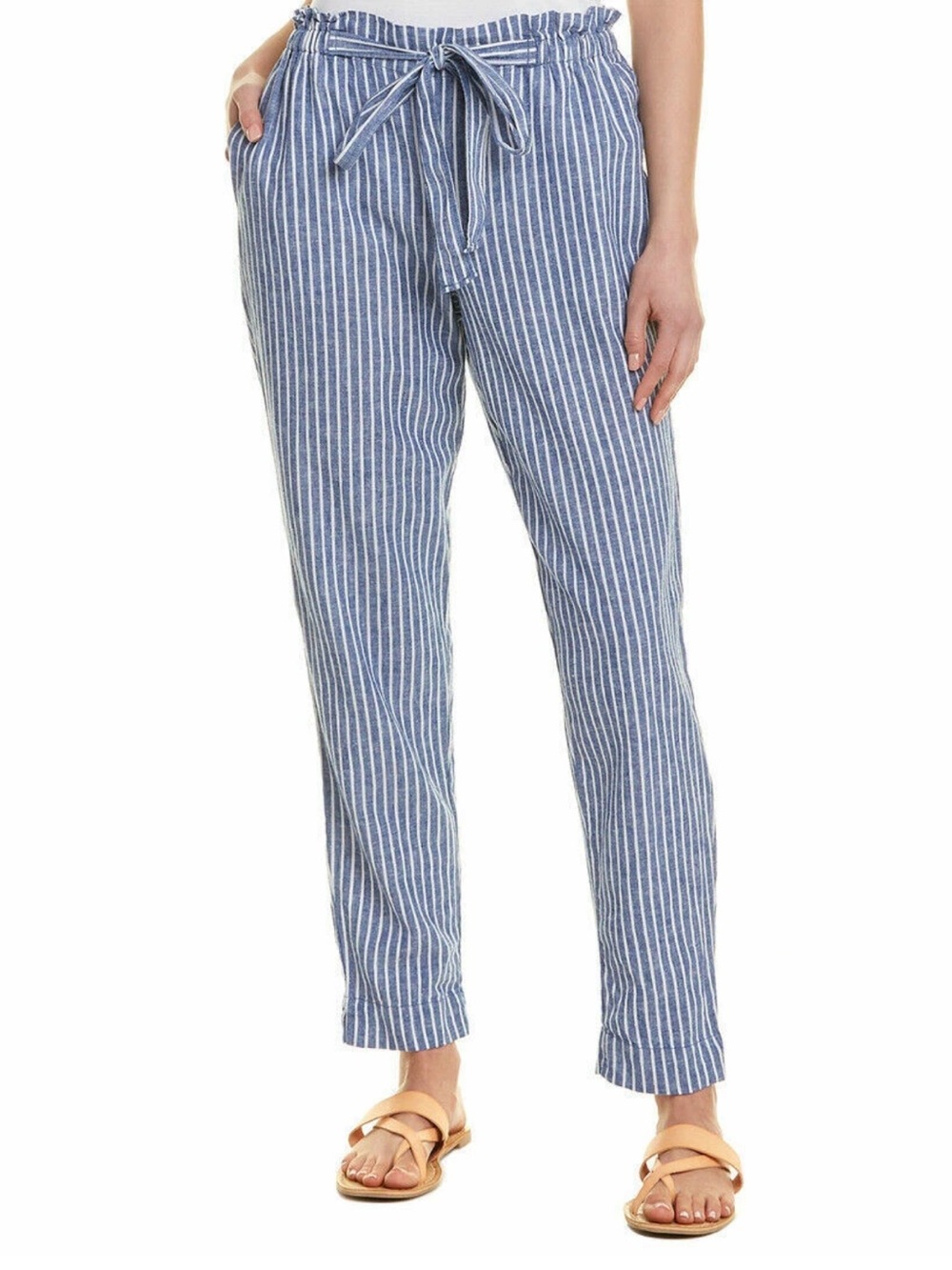 Free People Rumors Linen Blend Haren Pant - Picture 2 of 10